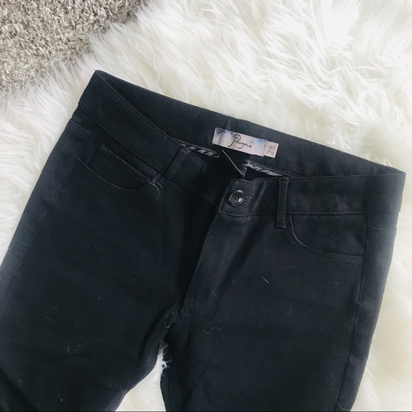 Paige | Black Stretchy Pants - Picture 3 of 8